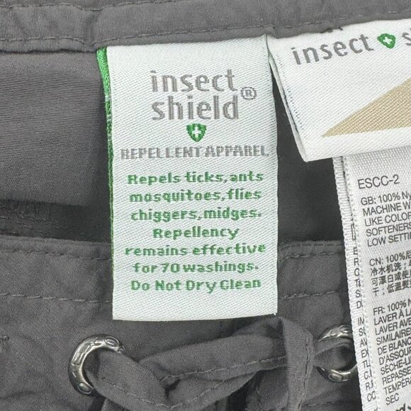 Exofficio Insect Shield Bugsaway Damselfly Womens Pants Size 16 With Repellent - Picture 7 of 11